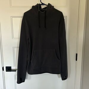 Mens Old Navy Fleece Hoodie, Size XL, Dark Grey